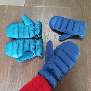 <span class=keywords><strong>Gants</strong></span> d'hiver rembourrés pour l'extérieur, 700 Fill Power, duvet de canard, tissu nylon, compatibles écran tactile, sans chaleur, pour le camping - Product Image 3