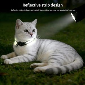 Collar GPS para mascotas, rastreador para gatos, negro, resistente al agua, Bluetooth, seguimiento en tiempo real, compatible con Apple Find My, solo iOS - Product Image 2