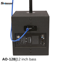 Sinbosen 2 vías mini altavoces de matriz de línea coaxial altavoz de dos vías sistema de sonido de audio dual de 5 pulgadas de matriz de línea