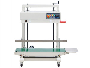 เครื่องซีลถุงขนาดใหญ่แบบต่อเนื่อง FR-1100V คุณภาพสูง ราคาประหยัด ขายดี ปรับได้ตามต้องการ พร้อมสายพานลำเลียง - Product Image 2