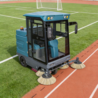 Balayeuse automatique autoportée GIYO S2000 avec quatre brosses latérales haute puissance pour le nettoyage complet des bords et du périmètre des sols