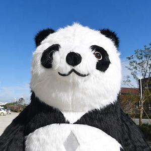 Panda gonfiabile personalizzato del fumetto della peluche, orso Panda personalizzato della peluche gonfiabile, vestito Panda gonfiabile - Product Image 6