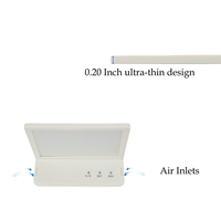 Termometer Higrometer Digital Indoor untuk Rumah, Kebun, Rumah Kaca, Sekolah, Gudang, Model Slim, Layar Besar, Memori Maks/Min, Presisi Tinggi