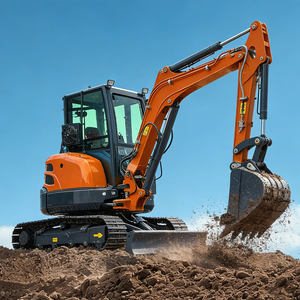 Excavator Mini 3 Ton, Excavator 1 Ton, Excavator 2 Ton, Excavator Mini Cina 3,5 Ton, Mesin Excavator 3,5 Ton dengan Pilihan Mesin - Product Image 3