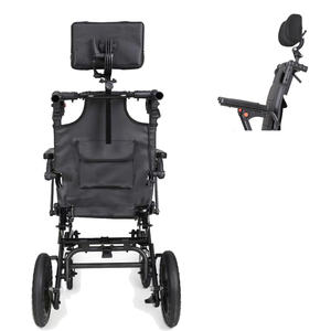 Silla de ruedas ligera Transit Silla de ruedas de respaldo alto con soporte para la cabeza - Product Image 4