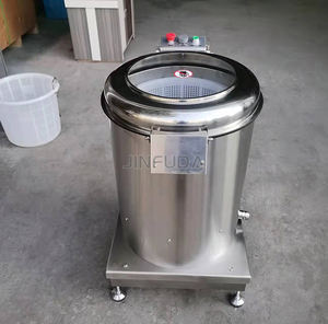 Déshydrateur centrifuge alimentaire commercial automatique électrique de type essoreuse pour légumes, 35L, 400 tr/min, fabriqué en Chine - Product Image 5