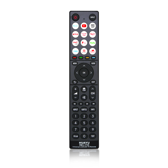 HUAYU RM-L1755 Hot Sale Infrared Tv Remote Control Universal for All Brand LCD LED Smart Tvs
