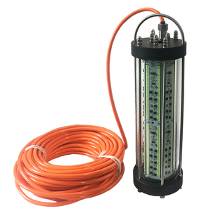75Watts 1200W 800W <span class=keywords><strong>Poisson</strong></span> Vert Clair Flotteur Noir Pêcheur Profond Lumineux Sous L'eau Led Flood Lamp Pour La Pêche En Mer - Product Image 5