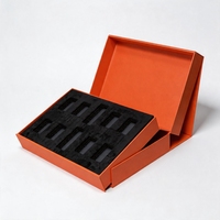 Boîte de luxe personnalisée faite à la main avec impression quadricolore, fermeture magnétique, couvercle rabattable, emballage rigide créatif pour produits de soin, vente en gros