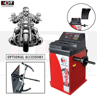 Équilibreuse de roues automatique HDT HB-958 pour véhicules, conforme aux normes CE, équipement de réparation de pneus, type alignement de roues