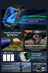 สมาร์ทวอทช์ CARDIGO AMOLED ECG GPS ปี 2026 รองรับ 188 โหมดกีฬา ตรวจวัดการนอนหลับ วัดองค์ประกอบร่างกาย HRV IP68 รับผลิตแบบ OEM โลโก้สั่งทำได้ MOQ ต่ำ - Product Image 3
