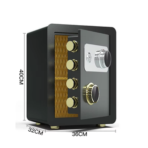 ตู้เซฟนิรภัยอิเล็กทรอนิกส์ดิจิตอลเหล็กกล้าความปลอดภัยสูง XBT Office รุ่น Big Secret Metal 45, ตู้เซฟบ้านกันไฟรุ่นใหม่ Pagoda-45 รูปทรงหนังสือ - Product Image 3