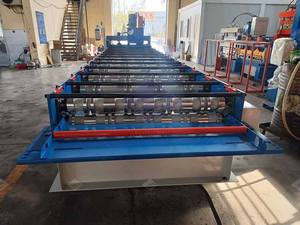 Galvanized Steel Double Truss <b>Q</b> Decking Sheet Making Panel Hi-<b>Bond</b> 55 Roof Metal Composite Roll Forming Machine Motor Gear - Product Image 4