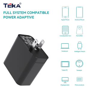 <span class=keywords><strong>Chargeur</strong></span> rapide GaN 65W avec ports Type-C et USB-A |   Protection OTP de charge PD simultanée 65W/18W pour ordinateurs portables et téléphones - Product Image 6