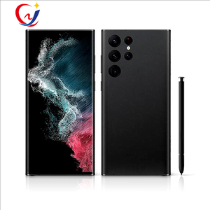 โทรศัพท์มือถือสมาร์ทโฟนเล่นเกม<span class=keywords><strong>5G</strong></span> สำหรับ <span class=keywords><strong>Samsung</strong></span>, โทรศัพท์มือถือ<span class=keywords><strong>22</strong></span> <span class=keywords><strong>ultra</strong></span> 6.8นิ้ว Android 13สำหรับ Galaxy S22 <span class=keywords><strong>ultra</strong></span>
