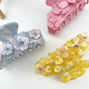 Pince à cheveux élégante avec strass fleur de marguerite Western <span class=keywords><strong>Medieum</strong></span> Temperament Women Head Wear - Product Image 4