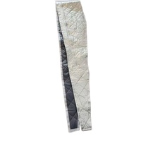 Rideau d'étanchéité pour climatiseur portable, en feuille d'aluminium isolante, anti-poussière, anti-moustiques, pare-vent, pour usage domestique