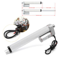 Mini piston électrique, 12v dc, grande vitesse, mini actionneur linéaire