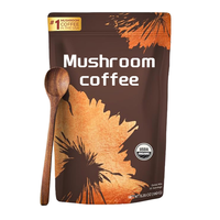 Chai aux champignons avec 6 champignons adaptogènes pour une meilleure énergie, concentration, digestion, immunité : Crinière de lion, Queue de dinde, Shiitake, Reishi