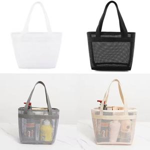 <b>Large</b> Mesh Travel <b>Bag</b> Organization Storage <b>Bag</b> Reusable Eco Clothing Portable Outdoor <b>Beach</b> Mesh Pouch Bathroom Cosmetic <b>Bag</b> - Product Image 3