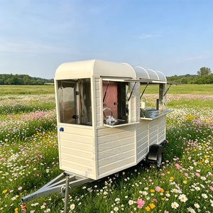 Mobile Caravan Concession Fully Equipped Kitchen Outdoor Restaurant Food Van Trailer - Product Image 3