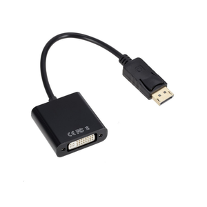 Soporte 1080P Puerto de pantalla <span class=keywords><strong>Macho</strong></span> a DVI Hembra Adaptador activo <span class=keywords><strong>Cable</strong></span> <span class=keywords><strong>Displayport</strong></span> DP a DVI Convertidor - Product Image 1