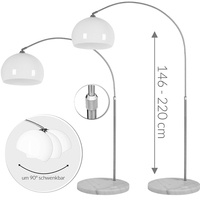 Lampe sur pied longue au design nordique moderne, lumière chaude, lumière froide, lampe sur pied en métal LED pour coin de salon