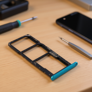 Tiroir pour carte SIM et carte Micro SD Huawei pour Y6 2018 Honor 7A Y6 Prime 2018 Bleu - Product Image 3