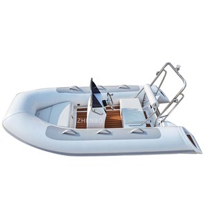 Bateau pneumatique rigide Zhenbo 3.3m RIB 330B avec <span class=keywords><strong>coque</strong></span> en fibre de verre et PVC de 1.2mm, idéal pour <span class=keywords><strong>la</strong></span> pêche, <span class=keywords><strong>la</strong></span> cabine et <span class=keywords><strong>la</strong></span> plongée. - Product Image 3