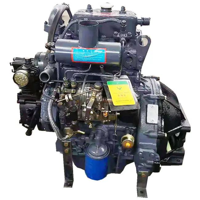 Machine de diagnostic de tracteur avec 2 cylindres refroidies à l'eau, 38hp, 28kw, engin avec pompe à engrenage d'embrayage ou compresseur d'air, pour moteur