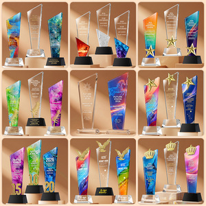 Trofeo <span class=keywords><strong>de</strong></span> Cristal para Reunión Anual, Medalla Conmemorativa <span class=keywords><strong>de</strong></span> Jubilación <span class=keywords><strong>de</strong></span> Alta Gama Hecha a Medida, Premio <span class=keywords><strong>de</strong></span> <span class=keywords><strong>Honor</strong></span> al Campeón <span class=keywords><strong>de</strong></span> Ventas por su Trabajo Destacado - Product Image 5