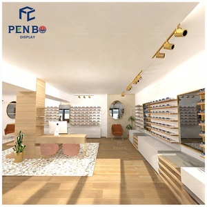 أزياء مخصصة للزينة متجر العلامة التجارية البصرية عرض النظارات الشمسية تصميم عرض أثاث متجر البصرية - Product Image 5