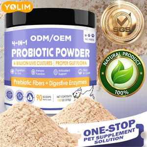 Poudre Probiotique pour Animaux de Compagnie Favorise la Santé Digestive Complément Alimentaire Probiotiques pour Chiens et Chats - Product Image 1