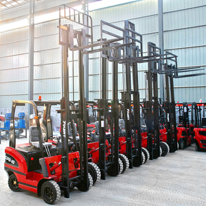 Fabrika Teslimat Yolu Elektrikli Mini Forklift 2 Ton Akülü Teleskopik Forklift Restoran Kullanımı İçin 4 Çeker 3 Yıl Garantili - Product Image 2