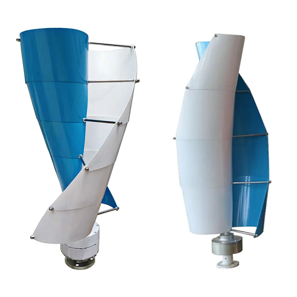 Customizable Voltage Power Generation Of Wind Turbine Spiral 10kw Wind Turbine Generator For Home