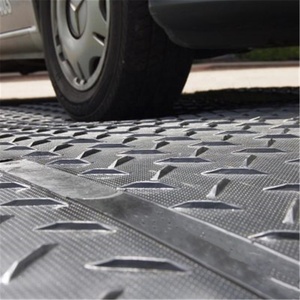 4x8 HDPE tạm thời mặt đất Mat 10mm dày PE uhmw EVA bảng nhựa cho thiết bị nặng theo dõi đường sàn bùn Mat cắt theo kích thước - Product Image 6