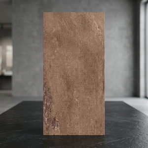 Electo Brown Rustic <b>Matte</b> Porcelain Tiles 600x1200mm Interior Exterior Wall <b>Floor</b> Tiles - Product Image 3