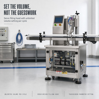 Machine de remplissage automatique de liquides à piston servo pour miel, shampoing, lotion, détergent, équipement de remplissage de bouteilles