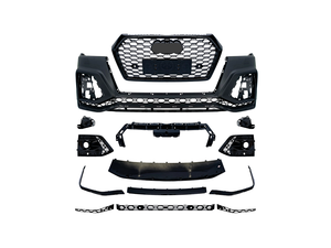Kit Carrozzeria Q5 Aggiornamento a RSQ5 <span class=keywords><strong>Paraurti</strong></span> <span class=keywords><strong>Anteriore</strong></span> con Griglia per <span class=keywords><strong>Audi</strong></span> Q5 2018 2019 2020 Kit <span class=keywords><strong>Paraurti</strong></span> <span class=keywords><strong>Anteriore</strong></span> - Product Image 3