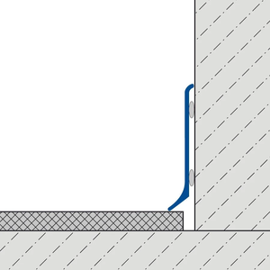 Rodapié de aluminio ultra estrecho, perfil metálico para zócalo, canal oculto para pasillo, sala de estar, dormitorio - Product Image 4