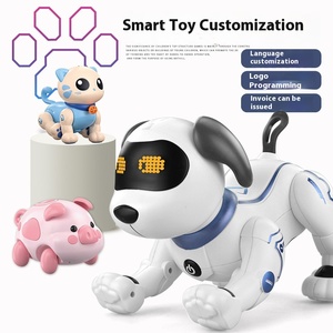 Tùy chỉnh tương tác điện Bionic Pet Robot đồ chơi thông minh ngôn ngữ lập trình thiết kế mô hình nhựa đồ chơi tùy chỉnh bao bì Logo - Product Image 6