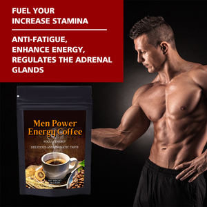 Etiqueta privada <span class=keywords><strong>Maca</strong></span> Man Power Energy Extract Coffee Herbs <span class=keywords><strong>Maca</strong></span> Coffee para hombres Ginseng Coffee - Product Image 4
