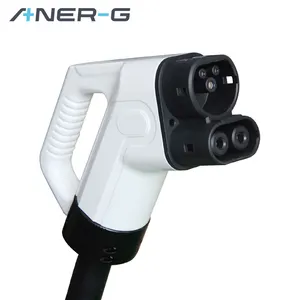 Electric Vehicle Fast Charger Plug Connector CCS2 Type 2 IEC 62196-2 63A-250A DC EV Charging Gun Cable