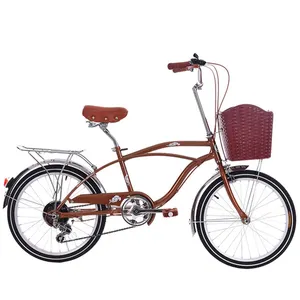 Bisiklet 2020 / 20 inç ucuz çelik çerçeve tek hız kadınlar kız lady şehir bisikleti bisiklet satılık
