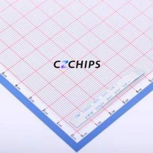 JS10A-04P-050-4-8 FFC Cable (Flexible Flat Cable) P=1mm Connector 4P 1mm 0.3mm Non-Inverting - Product Image 1