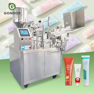 Haizhou Pack Paste Pipe Small Heated Hose Cosmetic Toothpaste Cream Packaging Tube Fill and Seal Machine - Product Image 1