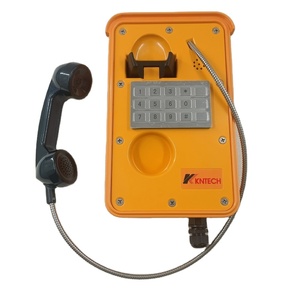 Téléphone industriel résistant aux intempéries KNTECH CE KNSP-11, réseau POE, IP66, VOIP, clavier robuste en alliage d'aluminium, téléphone filaire - Product Image 1