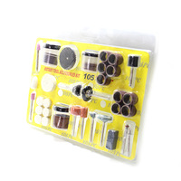 Kit de 105 Accesorios para Herramienta Rotatoria con Herramientas de Pulido, Corte y Lijado para Manualidades, Coleccionables y Tallado (Acero Aleado)