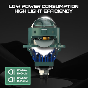 ไฟ<span class=keywords><strong>หน้า</strong></span>รถยนต์ LED สากล รุ่น Hi Low Beam H4 H7 9005 9006 สว่างพิเศษ พร้อมเลนส์โปรเจคเตอร์แบบ Bi-LED สำหรับพวงมาลัยขวาและซ้าย ขนาด 3 นิ้ว 6000K ผลิตโดย VAHID ปรับแต่งได้ตามความต้องการ - Product Image 4