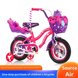 Vélo pour enfants de 12 pouces et 16 pouces, vélo pour filles avec roues d'apprentissage, nouveau modèle de vélo pour enfants, vélo pour enfants de 3 à 8 ans - Product Image 4